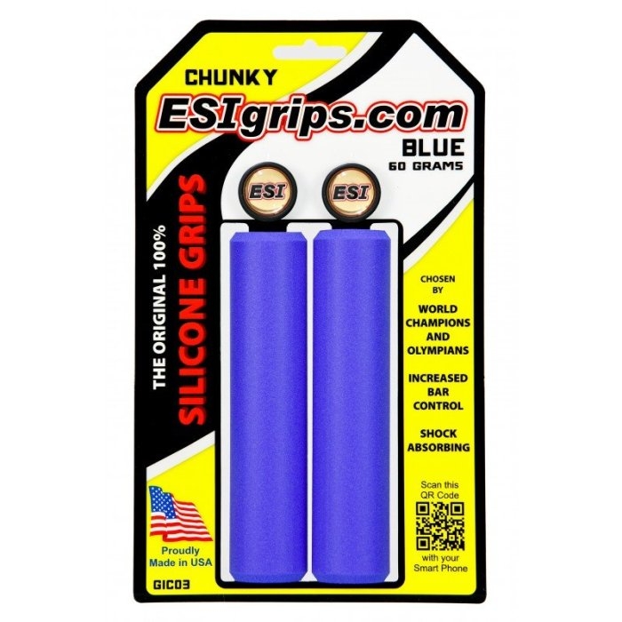 ( Liquidação! ) Manoplas ESI Grips Chunky - DIVERSAS CORES (EXCETO PRETA)