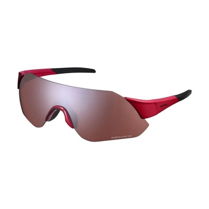  PAR DE OCULOS SHIMANO AEROLITE - LENTE RIDESCAPE ALTO CONTRASTE Vermelho