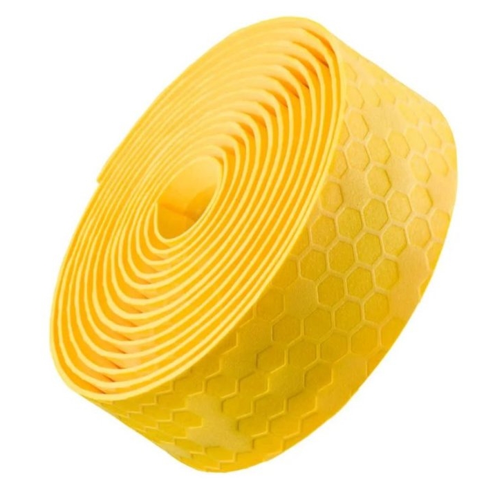 Fita de guidão Bontrager Gel Cork Tour Yellow 534788