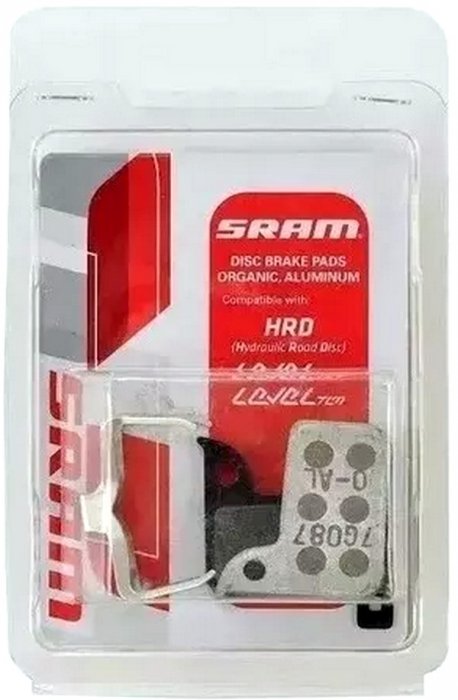 Pastilhas para freio hidráulico SRAM modelos Level Ult e TLM - ORGÂNICAS