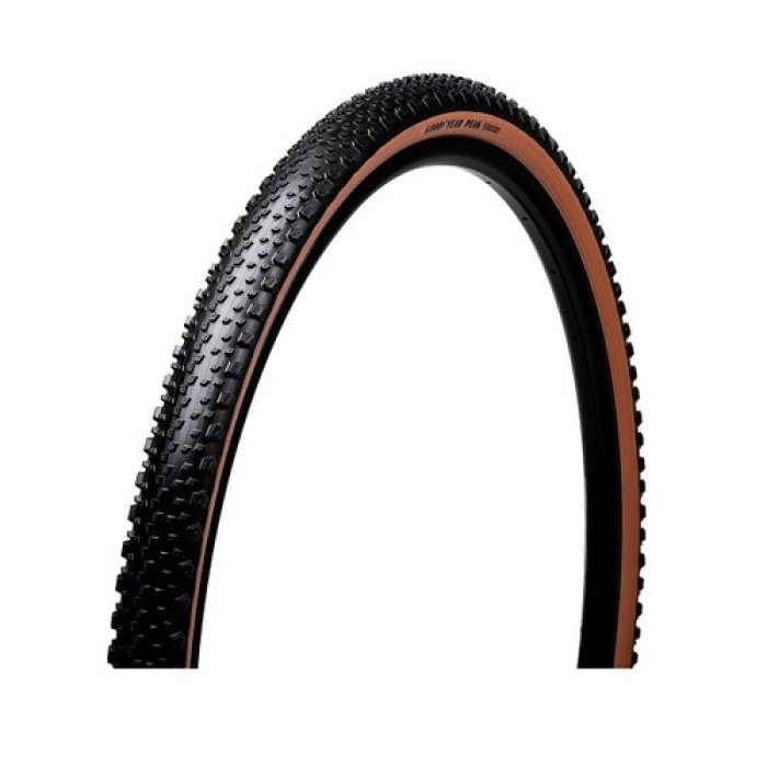 PNEU GRAVEL GOODYEAR PEAK ULTIMATE TUBELESS COMPLETE 700X45 PTO/MARROM 