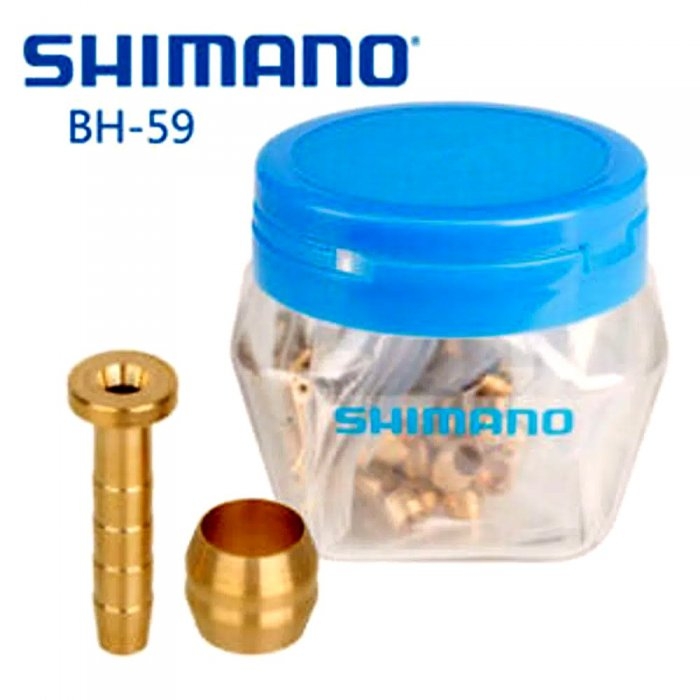 Kit Oliva com pino Freio a Disco Shimano SM-BH59  UNIDADE (01 Oliva + 01 Pino de inserção)