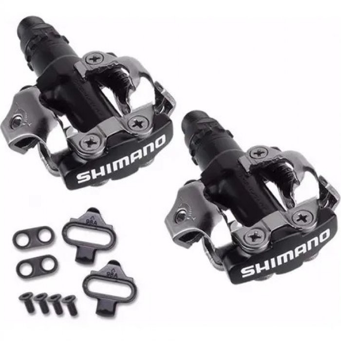  Pedais MTB Shimano PD-M520 - Preto  1190010